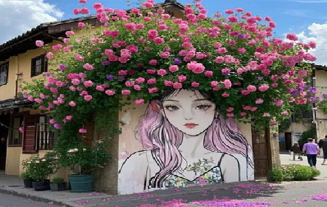 长阳怎么设计网红打卡墙绘