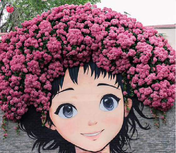 长阳墙体彩绘-网红墙打卡