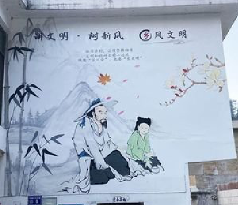 长阳分享几个墙绘保养知识。