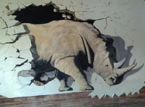 长阳在墙绘中，如何绘制3D效果？