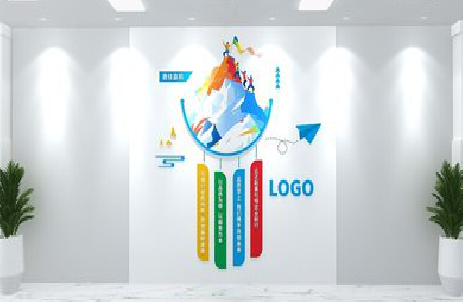 长阳公司企业形象墙的工艺材料有哪些？